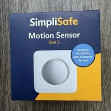 SimpliSafe Motion Sensor Gen 2 Wireless Indoor Motion Detection Battery (Gen 3)