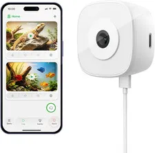 3MP Aquarium Reptile Camera Window Pet Security Camera | No Drill Magnetic Mount
