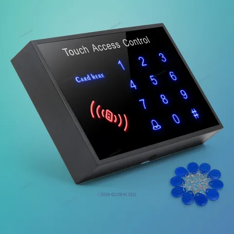 Single Door Keypad And RFID ID Card Reader Access Control +10 ID Card Keyfobs