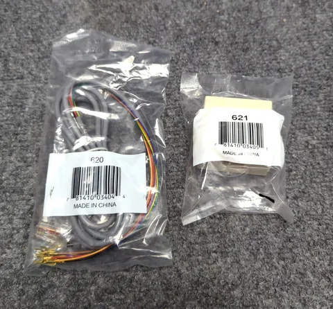 2x PC Honeywell Home Resideo 620 7' Telco Con Cord + 621 RJ31X Telephone Jack