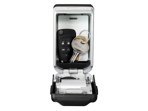 Master Lock 5425E Light Up Dial Select Access Wall Mounted Key Box MLK5425E