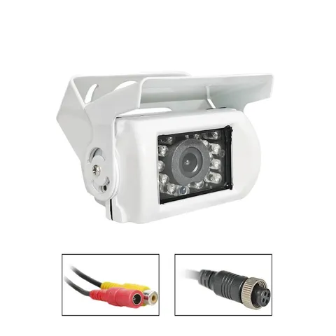 DIYKIT 4PIN RCA HD CCD IR Night Vision Car Rear View Reversing Parking Camera fo