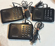 Wuloo 10 Channel FM Wireless Intercom System 1 Mile Range WL666 Lot of 3 Tested