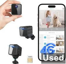 vebiliki C1 - 2K, No WiFi Cellular Security Camera, Black