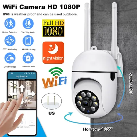 Wireless Wifi Security Camera System 5G Dual Band Night Vision Cam Outdoor Home