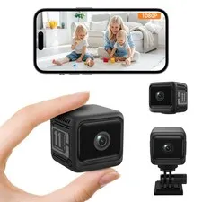 2026 Upgrade Small Security Camera 2.4G WiFi Only Wireless Camera 1080P Mini ...