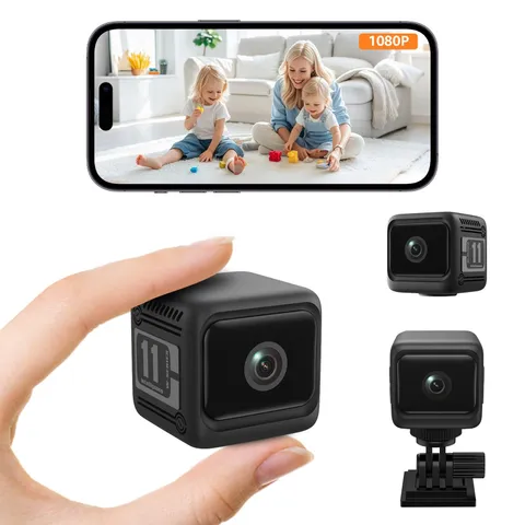 2026 Upgrade Small Security Camera 2.4G WiFi Only Wireless Camera 1080P Mini ...