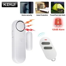Wireless 120dB Door Window Security Alarm Sensor Remote Control Home Entry Alert