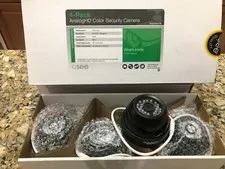QSEE Wired 720p Indoor/Outdoor HD Dome Surveillance Cameras 4 pack w/cables