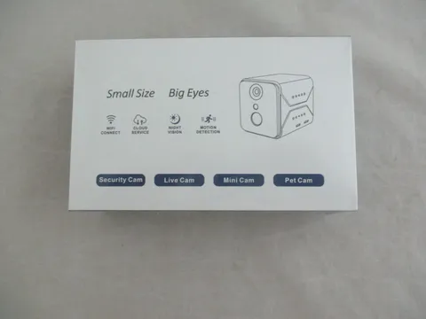 NIB JAVISCAM Small Size Big Eyes Mini Camera Security  FCC ID: 2A5FR-H5