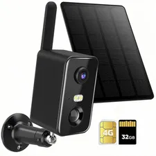 No Wifi Security Camera, 4G LTE Cellular Security Camera Battery Powered with SI