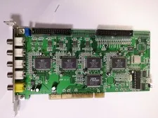 PCI Video Capture Board with 1RCA Video Output and 4RCA audio Ch PCI6140-AA33PC
