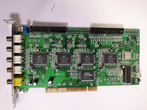 PCI Video Capture Board with 1RCA Video Output and 4RCA audio Ch PCI6140-AA33PC