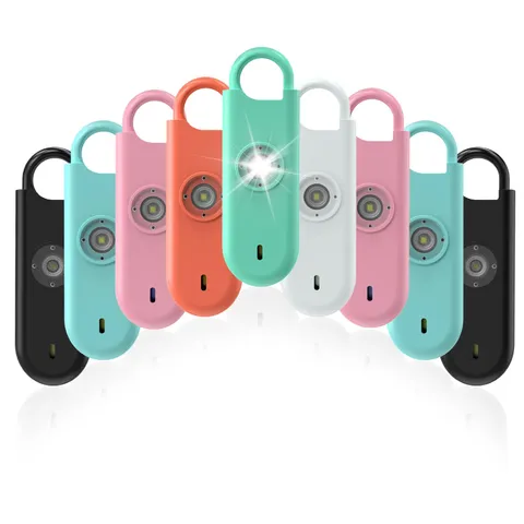 140dB Personal Safety Alarm for Women, 9 Pack Safe Alarm Protection Keychain ...