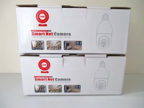 Wi-Fi Smart Net Camera V380 Security Stereo Vision Camera Lot of 2