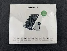 Zumimall ZM-WFA3K Outdoor Security Camera 1080P Wireless With Solar Panel *Read