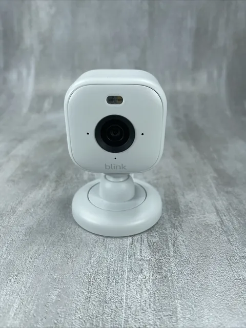 Blink Mini 2K+ Indoor Outdoor Plug-In Security Camera Night Vision - No Cord