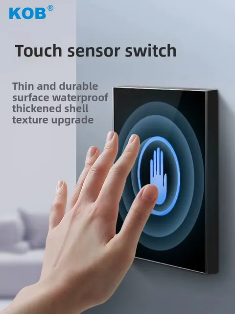 KOB access control switch exit button glass panel touch sensor infrared inductio