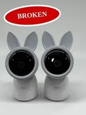 (BROKEN) ARENTI Baby Monitor 2 Cameras 2K Smart Camera 5in Display White