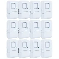 Personal Security Alarm System - 12 Wireless 120dB Sensors for Home Protection