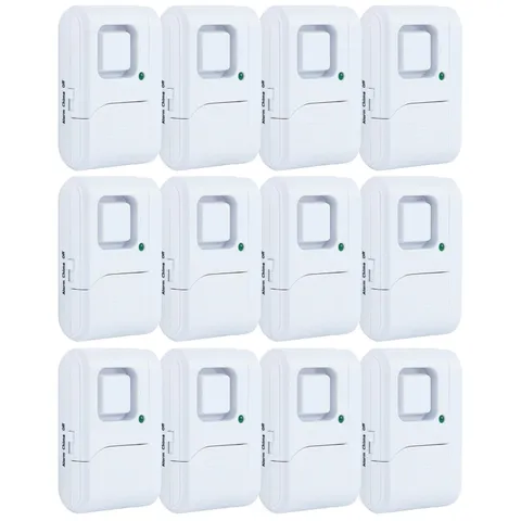 Personal Security Alarm System - 12 Wireless 120dB Sensors for Home Protection