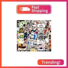 50pcs Letterkenny Stickers,Funny TV Show Vinyl Stickers Waterproof Trendy for La