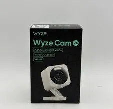 Wyze Cam v4 - 2.5K QHD Indoor/Outdoor WiFi Smart Security Camera