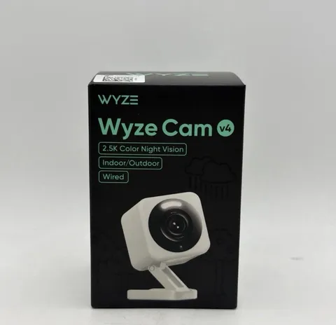 Wyze Cam v4 - 2.5K QHD Indoor/Outdoor WiFi Smart Security Camera