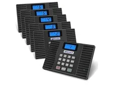 Intercoms Wireless for Home 60D, 2025 Hands Free Intercom Long Range, 6 Pack