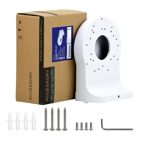 Waterproof All Metal Aluminum SECC Wall Mount Bracket For Hikvision Camera