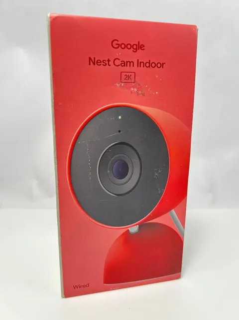 Google Nest Cam Indoor Wired 3rd Gen 2K Security Camera Google Home 2025 Berry