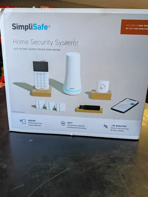 SimpliSafe Wireless Home Security Kit with Alexa and Google - 10 Piece