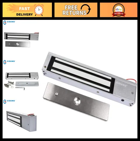 12V 600lbs Electric Magnetic Lock - Single Door Access Control Security System