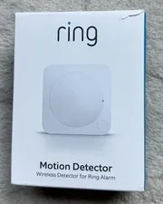 RING Wireless Motion Detector Alarm 2nd Gen White 4SP1SZ-0EN0 (Z-WAVE DSK)