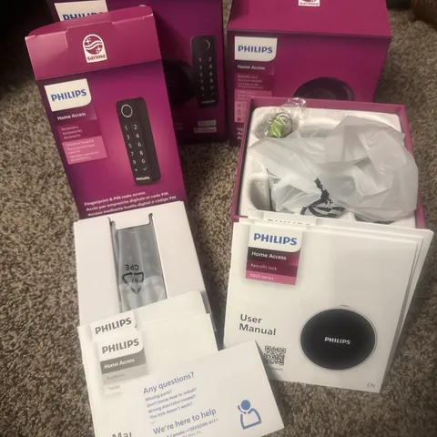 Philips Home Access Retrofit Smart Lock 3000 Series – Fingerprint & Keypad Entry