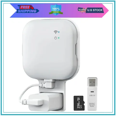 256GB MicroSD Card and Wall Mount for Blink Sync Module XR Security Cameras