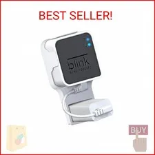 Kidjoyo Wall Mount for Blink Sync Module 2 with Short Cable - Save Space - No Me