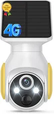 1080P Security Camera Wireless with Solar Panel AI Human Detection 2 Way Audio..