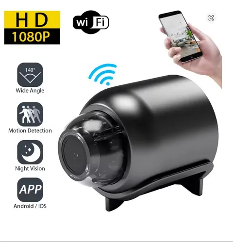 1080P HD Mini WiFi Camera Wireless Night Vision Home Pet Baby Monitor X5