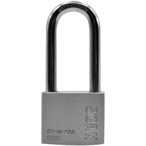 Scan ZB111-50L Stainless Steel Lock 50mm Long Lock