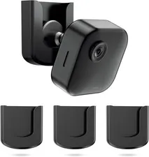 3Pack No-Drill Blink Outdoor Camera Mount for Blink Mini 2/Outdoor 4, Black