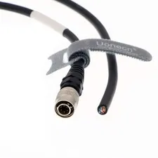 High Flex Hirose 6 Pin Male Plug Power Cord For Basler CCD Camera 3M Cord