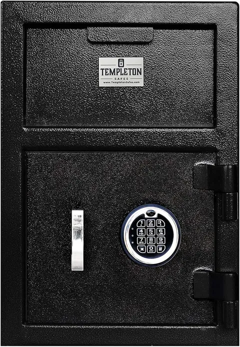 T862 Electronic Keypad Safe with Key Backup - 1.12 CBF Security Solution