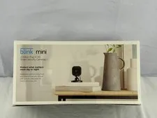 Blink Mini 1080p Day/Night HD Wi-Fi Indoor Security Camera Black B09N6QBMTW