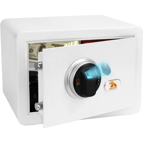 Biometric Fingerprint Home Safe, 1.2 Cubic Feet Digital Security Safe Lock Bo...