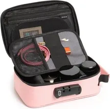 OZCHIN Smell Proof Bag Combination Lock 9.5" x 6" x 3.5" File Organizer Case