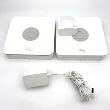 Ring Alarm Base Station US Z wave Plus 4HB1U9-0EN0 Lot Of 2 + Motion For Parts