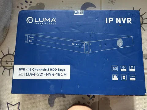 Luma Surveillance 16CH 4K NVR w/ 16 PoE ONVIF 6TB LUM-221-NVR-16CH