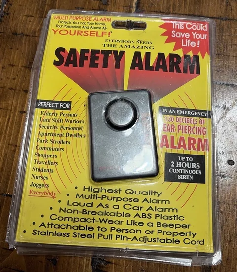 Item: Vintage Personal Safety Alarm (New in Package)