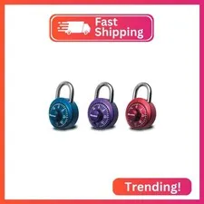 Master Lock Combination Padlock, Locker Lock, for Gym and School 1530DCM
